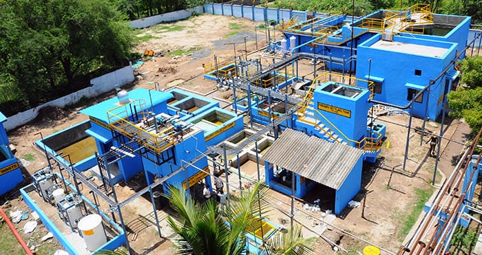 Effluent Treatment Plant installation